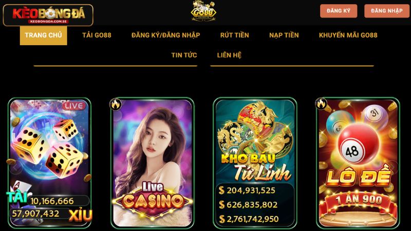 GO88 nổi bật trong danh sách các nền tảng giải trí trực tuyến GO88 nổi bật trong danh sách các nền tảng giải trí trực tuyến