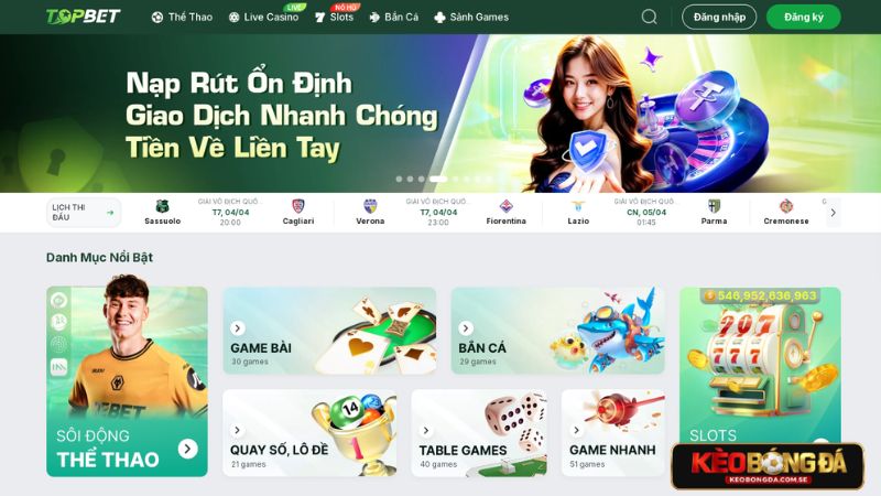 Những ưu thế nổi bật của TOPBET Những ưu thế nổi bật của TOPBET
