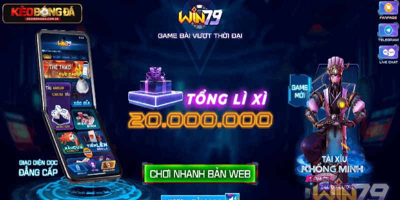 WIN79 được đánh giá là cổng game hàng đầu thị trường nhờ sở hữu kho game đồ sộ WIN79 được đánh giá là cổng game hàng đầu thị trường nhờ sở hữu kho game đồ sộ