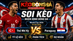 Đội hình dự kiến trước trận Thổ Nhĩ Kỳ và Paraguay